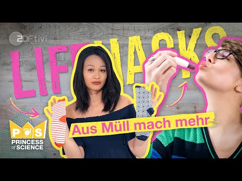 Coole Upcycling-Ideen - Princess of Science | ZDFtivi