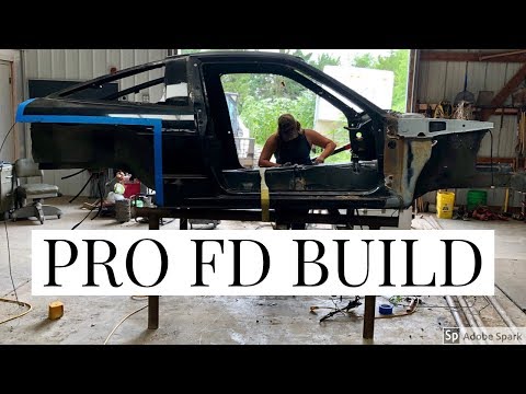 The "FD Spec" Drift Car Build begins