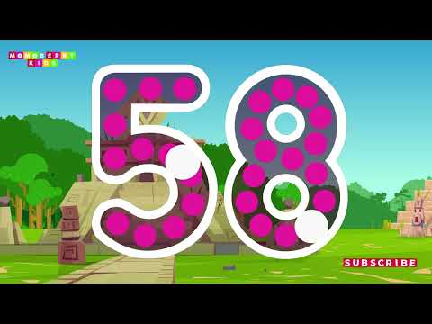 Numberblocks 58 learn to count with 8 Magic Run Maldive New Season | Numberblocks Magic Adventure