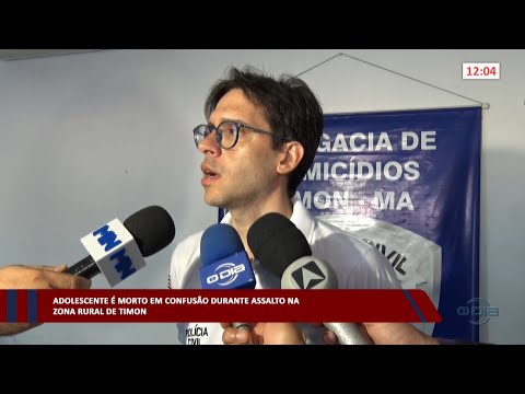 Adolescente é morto em confusão durante assalto na zona rural de Timon 09 05 2023
