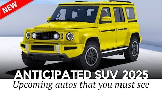 Newest SUVs and Crossovers to Look Out for in 2025: Interior/Exterior Walkarounds