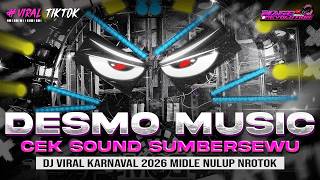 Download lagu DJ DESMO MUSIC - CEK SOUND HOREG KARNAVAL MIDDLE NROTOK NULUP - DJ PARTY BASS BLAYER mp3
