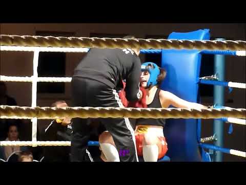 Box-Vergleichskampf Boxen - Anja Moskil vs. Natalia Pawletko