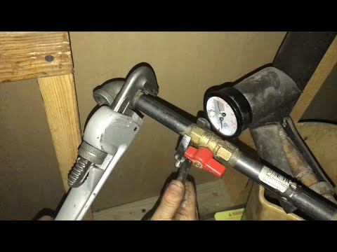 How to install gas line