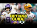 Vikings at Packers Betting Preview:  FREE expert picks, props [NFL Week 17] | CBS Sports HQ