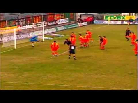 Serie A 2001-2002, day 12 Venezia - Lecce 1-1 (Di Napoli, Conan)