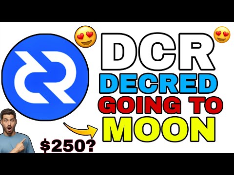 DCR Coin Today Bullish 😍 DCR Coin New Update | Decred Crypto Price Prediction 2026