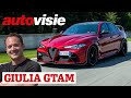 Wild feestbeest | Alfa Romeo Giulia GTAm (2021) | Autovisie TV