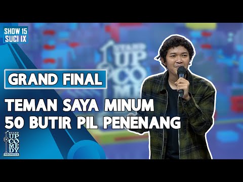 Stand Up Nopek Novian: Teman Saya Minum 50 Pil Penenang - GRAND FINAL SUCI IX