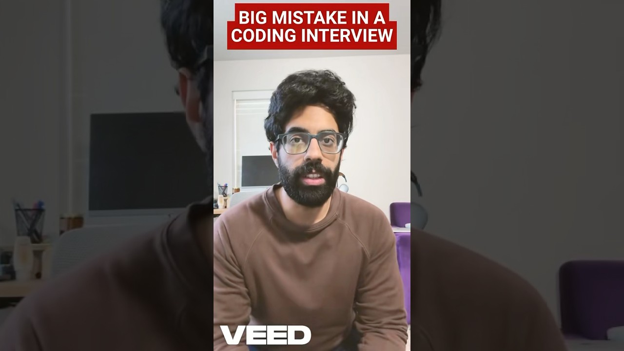 The biggest mistake candidates make during their technical coding interviews