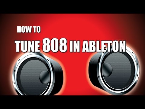 Tuning 808 Kick in Ableton