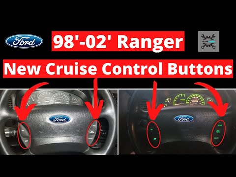 Replacing Cruise Control Buttons | 98'-2002 Ford Ranger (Mazda B series) | *In-depth Install*