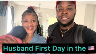 First Day In America with my husband | Day in our life