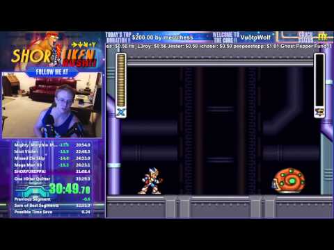 Mega Man X2 Any% World Record in 33:16 with Ultimate CORE support
