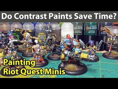 Using Contrast Paints for Riot Quest