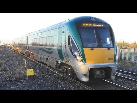 Irish Rail 22000 Class Intercity Train 22360 - Clondalkin & Fonthill Station, Dublin