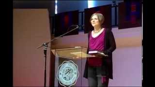 preview picture of video 'First Mondays Speaker Series at Dordt College: Sara Gerritsma DeMoor October 6, 2014'