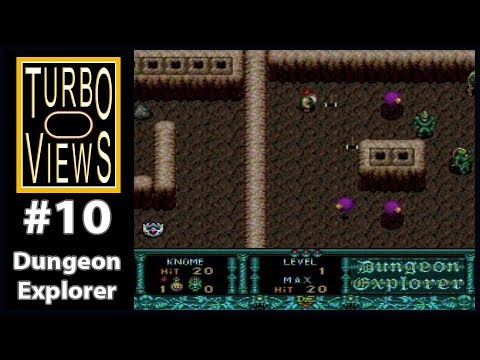 "Dungeon Explorer"  -  Turbo Views 10 (TurboGrafx-16 / Duo game REVIEW!)