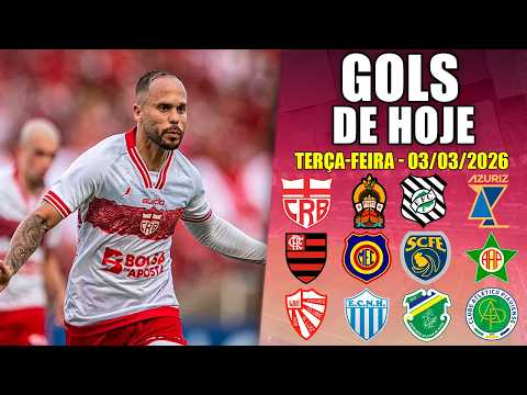 ⚽ ALL THE GOALS FROM TUESDAY, MARCH 3, 2026 - TODAY'S GOALS FROM THE 2026 BRAZIL CUP