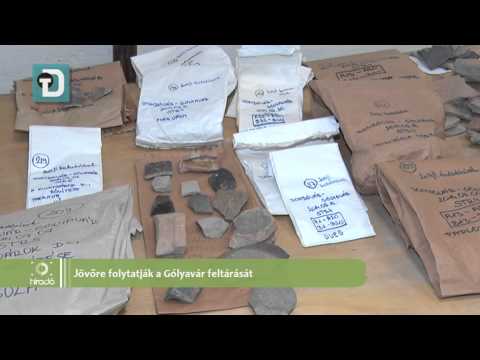 Híradó 2015-08-28 - Jövőre folytatódik a Gólyavár régészeti lelőhelyének feltárása