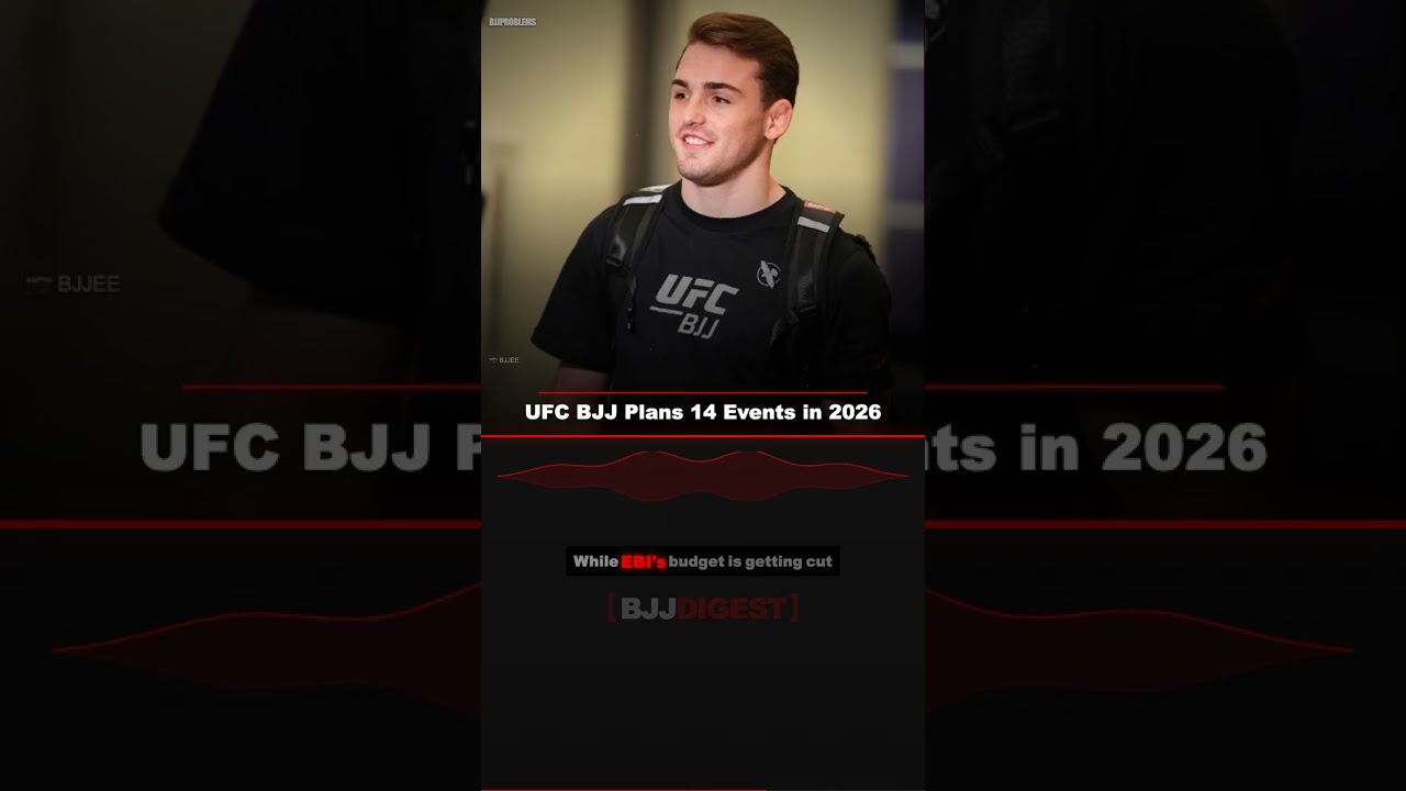 UFC BJJ Plans 14 Events in 2026 #Shorts