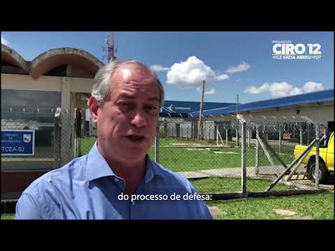 Ciro falando sobre a Embraer e a Boeing