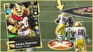 Mr. Adrian Peterson Is On The Field! CRAZY Truck Animation! (Madden 20)