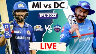 IPL live | Dc vs Mi live match | Mi vs Dc live | IPL live match | ipl live 2022|ipl live match today