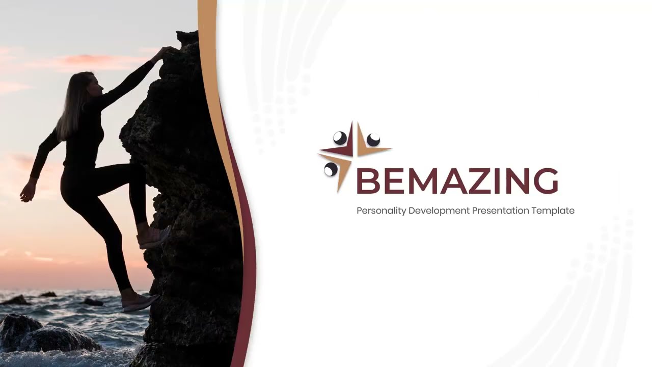Bemazing - Personality Development Presentation Template