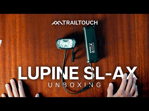 MTB Lampe: Lupine SL-AX Unboxing | TrailTouch
