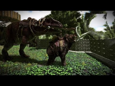 New TLC Mammoth Taming & Breeding! (Ark No Flyers E12)