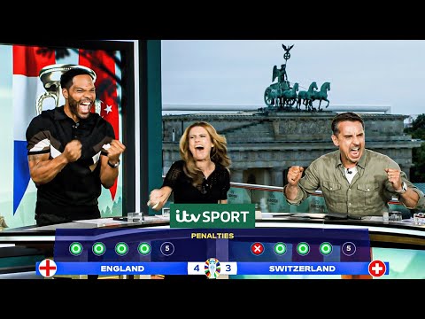 🏴󠁧󠁢󠁥󠁮󠁧󠁿 ITV Panel LIVE REACTION to DRAMATIC England Penalty Shootout Win! | #EURO2024 | ITV Sport