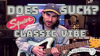 Video thumbnail for Does Squier Classic Vibe Suck? (60's Jazzmaster Review!) by MixWithABD