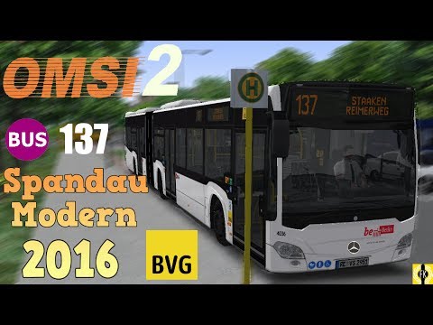 OMSI 2 [60 FPS] - SPANDAU MODERN 2016 (WIP) mit dem C2G der BVG - Let's Play Omsi 2 [#340]
