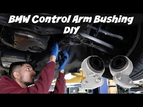 BMW E46 Control Arm Bushing Replacement/DIY