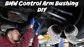 BMW E46 Control Arm Bushing Replacement/DIY