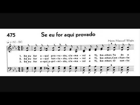Hinário 5 CCB - Hino 475 - Se eu for aqui provado - Strings - Teclado Yamaha PSR S670