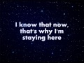 Bright Eyes - I Must Belong Somewhere lyrics