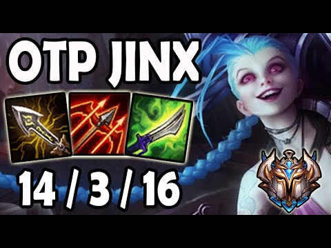 OTP Jinx vs Kaisa [ ADC ] Lol Challenger Korea