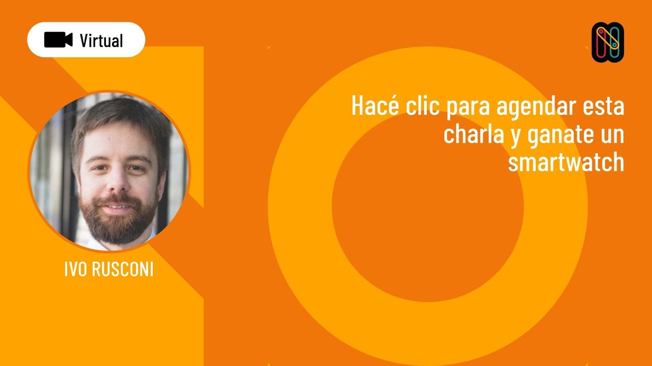 Hacé clic para agendar esta charla y ganate un smartwatch