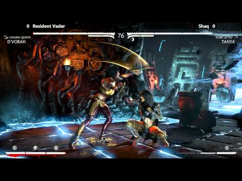 MKX @ Resistance: Voltage - Resident Vader (D'vorah) vs Shaq (Tanya) [720p/60fps]