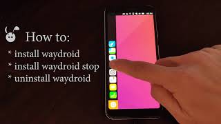 Download the video "Waydroid helper app - install / uninstall on Ubuntu Touch - android apps"