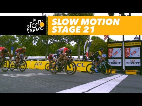 Finish in slow motion - Stage 21 - Tour de France 2017