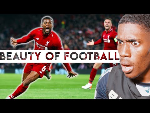 American Reacts to The Beauty of Football - Greatest Moments