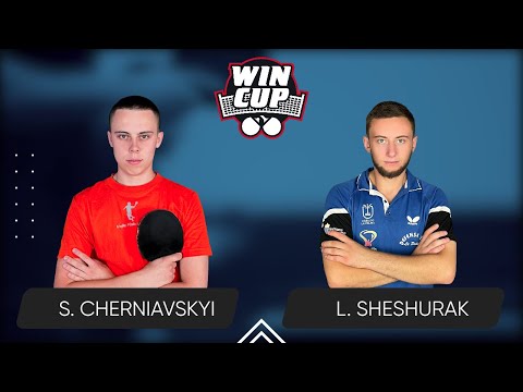 23:45 Serhii Cherniavskyi - Liubomyr Sheshurak West 6 WIN CUP 11.01.2024 | TABLE TENNIS WINCUP