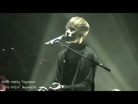 141231 박효신 콘서트 Happy Together - 안녕 사랑아