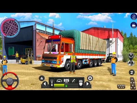 Indian Cargo Truck Driving 🚛💥 Gameplay 01 || Truck Games || Flash Simulator