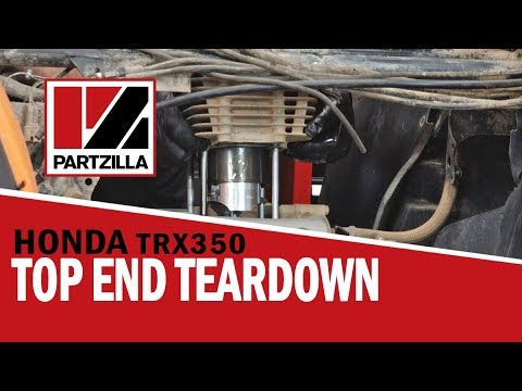 Honda Rancher 350 Top End Rebuild Part 1: Engine Teardown