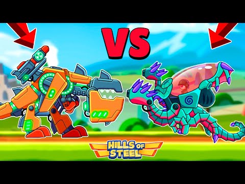TANK REX VS TANK KRAKEN! Which Tank is the Best? Tanks Hills of Steel