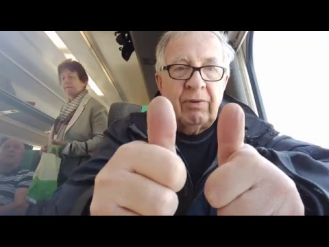 2017-05-13 Hallsberg C - Sänder från tåg SJ 630 i samband med uppehåll i Hallsberg ( LIVE-sändning )